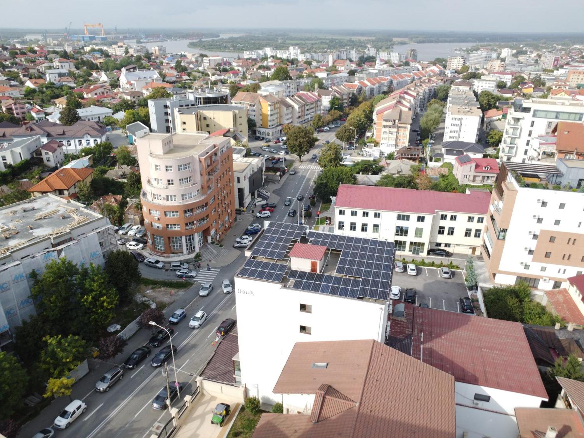 Hotel City Tulcea Eksteriør bilde